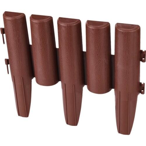 Garden Decorative Landscape Frame Recycled Fence Household Ornamental Wrought Non-digging Outdoor Gardening Supplies Plastic