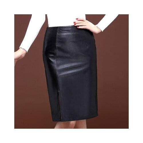 Top brand High Waist New Sheepskin Skirt High-end Long Skirt high quality