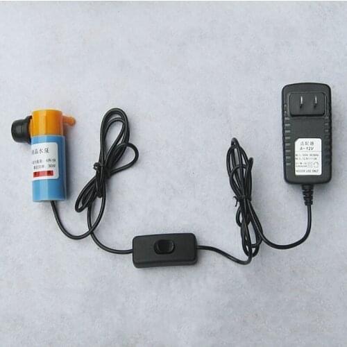 12V DC micro electric submersible pump For Slotting machine Hole opener Water drill cutter Pump small pump 220V 5M lift