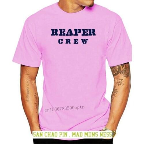 Reaper Crew T-Shirt - Direct from Stockist New T Shirts Funny Tops Tee New Unisex Funny High Quality Casual Printing