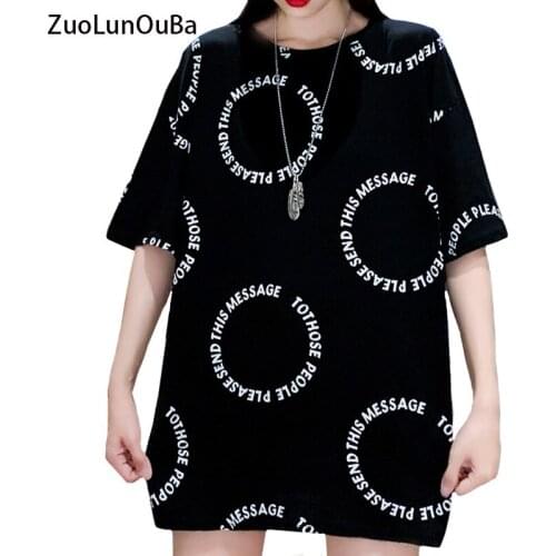 Summer Fashion High Quality Streetwear Women T Shirt Hot Drilling Backless Print Letter Cotton Loose Black Tees Tops Female