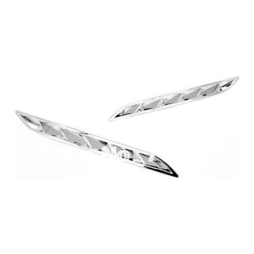 Chrome Side Hood Air Vent Trim For Suzuki Grand Vitara 2005-2012