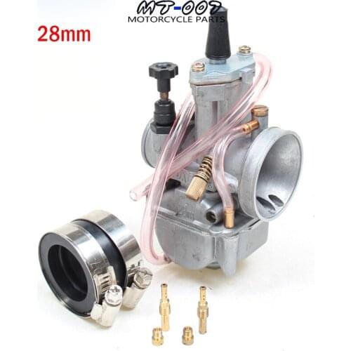 OKO 28mm PWK PZ24 Carburador for Scooter JOG DIO KR150 RTL250 CR80 CR85R CR125 NSR50 NSR80 DT100 125 175