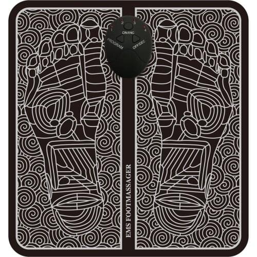 Foot Massager Mat Stimulator Foot Massage Pat Low-Frequency Pulses Massage