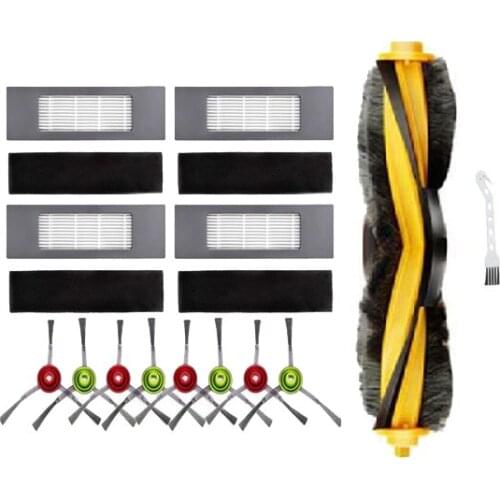 Replacement Part Kit for Ecovacs Deebot OZMO 920, 950, T5 Robot Vacuum Cleaner Accessories Kit Brushes Filters