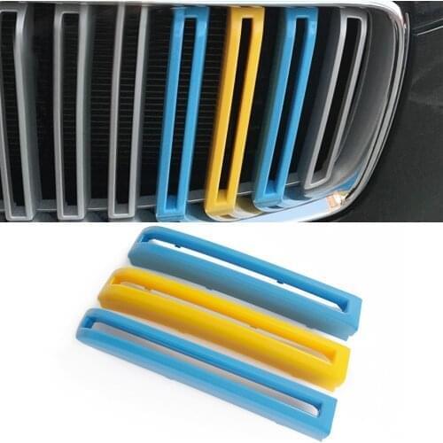 Car Grills Sticker Grille Trim Strip for VOLVO V90 XC90 2016 -2019 Grille Trim Sticker Decoration Tuning Volvo Accessories