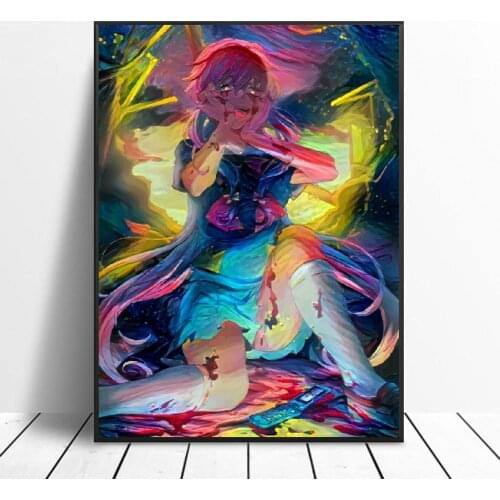 Watercolor Second Art Print Poster Picture Wall Modern Minimalist Bedroom Living Room Decoration