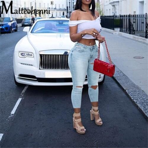 2021 New Summer Women Lace-up Jeans Holes Hollow Out Fashion Plus Size Jeans Streetwear High Waist Skinny Denim Pencil Pants