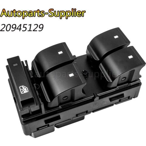 20945129 New Door Power Window Switch Front Left For Chevrolet Traverse Hhr Silverado GMC Sierra Yukon 25789692 25951963