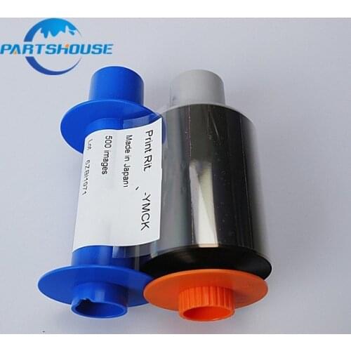 1Pcs Genuine new 45000 Color YMCKO Ribbon 084052 Ribbon for Fargo HDP5000 ID Card Printer Ribbon 84052