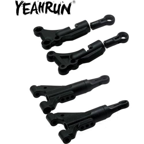 YEAHRUN Front Composite Upper Lower Suspension Arm for 3Racing Sakura D4 AWD RWD 1/10 RC Drift Racing Car Parts Accessories