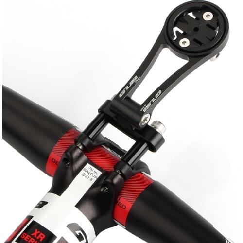 Bicycle Computer Mount Cycling Front Stem Extension Computer Mount Holder for Bryton Garmin Cateye with 3 computer adapters