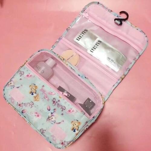 Japan Cartoon Cute Duffy Bear Friends Stellalou Rabbit Cosmetic Bag Wash Bags Plush Pouch Duffy Bear Bag Storage Bag