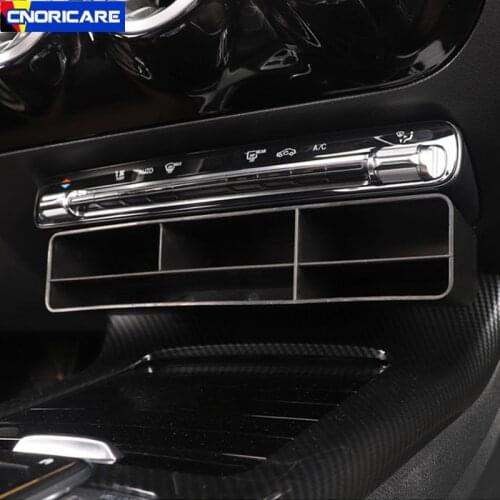 Central Armrest Storage Box Decorative Cover Container Organizer Accessories For Mercedes Benz W177 A Class 180 200 2019-2020