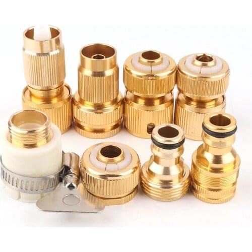 1pc Car Washing Connectors Garden Hose Connectors Garden Quick Connectors Agricultural irrigation Repair Water Tap Adapters