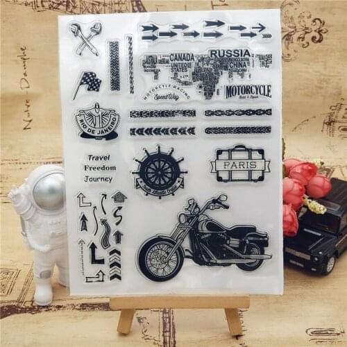 14*18CM rain mushroom Transparent Seal Clear Stamps Silicone Seal Roller Stamps DIY Scrapbook Album / Card Production Easter