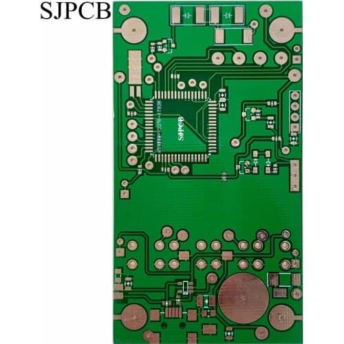 SJPCB Simple Double Face Circuit HASL Plated Vias Metalized holes Made in China Professional PCB Maker with Quick Delivery time