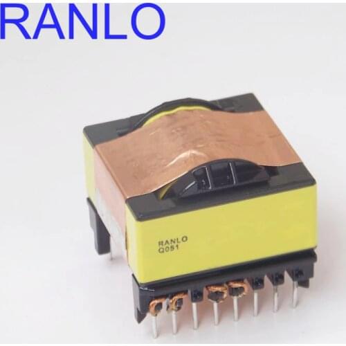ER28 EC28 custom transformer high frequency ferrite core transformer with shield copper foil