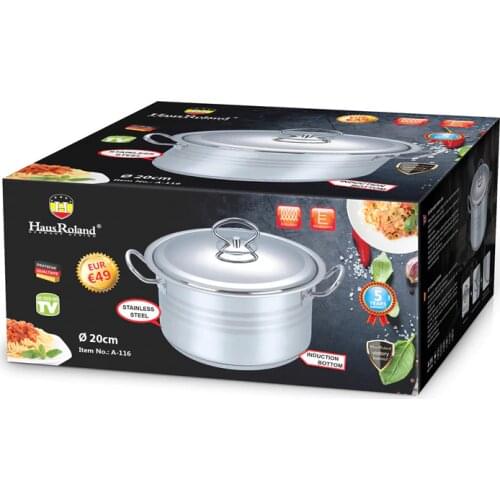 HAUSROLAND Stainless Steel Pans For Cooking