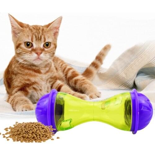 Interactive Cat Toys IQ Treat Ball Smarter Pet Toys Food Ball Food Dispenser for Dog Cats Playing Training Balls Jouet Chien
