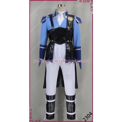 Kabaneri of the Iron Fortress Kurusu Halloween Blue Suit Cosplay Costume S002