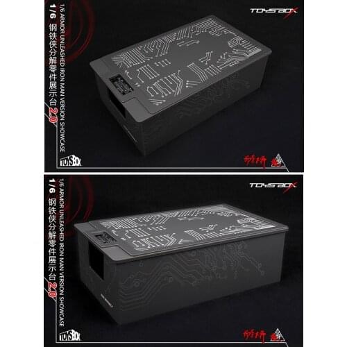 Collectible 1/6 Scale Toys-Box Decomposition Table HT Parts Display Table MK2 Disassembly Table 2.0 Model