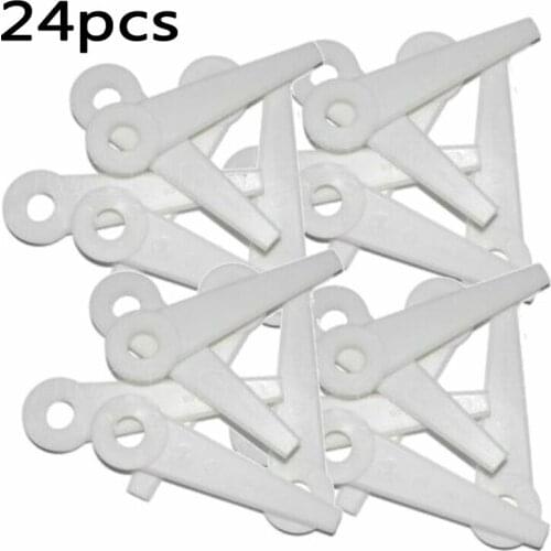 24pcs Replacement Plastic Cutter Blade For Stihl PolyCut 6-3 20-3 10-3 41-3 Lawnmower Trimmer Blades Plastic Cutters