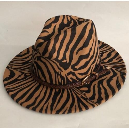 Fashion New Winter Hats Striped Wool Blend Warm Fedoras For Men Women Casual Spring Wool Artificial Jazz Caps Simple Top Hats