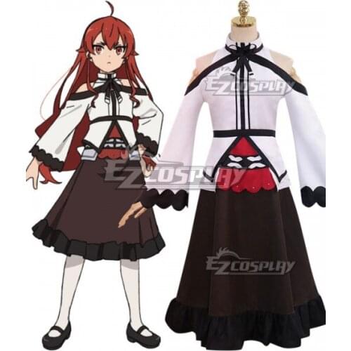 Mushoku Tensei: Jobless Reincarnation Eris Boreas Dress Halloween Carnival Suit Greyrat Party Suit For Girls Cosplay Costume E00
