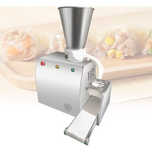 Low Price Desktop Pie Making Machine Semi Automatic Electric Dumpling Making Machine With Conveyor Belt