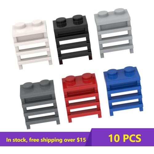 10PCS MOC Bricks Compatible Assembles Particles 4175 1x2 for Building Blocks DIY Educational High-Tech Spare Toys