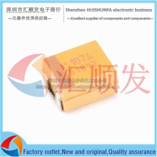 10PCS!!! Original genuine patch tantalum capacitor 3528B 10V 100UF ±20% TAJB107M010RNJ 1210