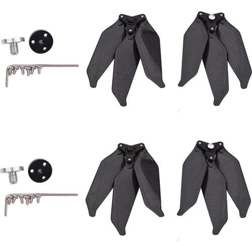 2 Pairs 9455s Propeller 3 Leaf Blades for DJI Phantom 4/4 Pro/4 Pro V2.0/4 Advanced Drone Noise Reduction Foldable Carbon Fiber