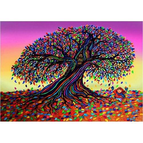 5D DIY Diamond Painting Abstract autumn rhyme 3D Diamond Embroidery Sale Full Square Picture Of Rhinestones Decor Painting TY583