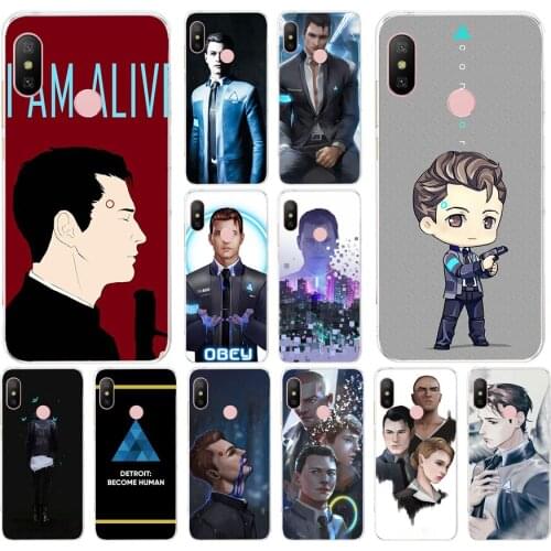 111FG Detroit Become Human Soft Silicone Tpu Cover phone Case for xiaomi redmi 7 7a note 4A 4X 6 Pro 6A 7