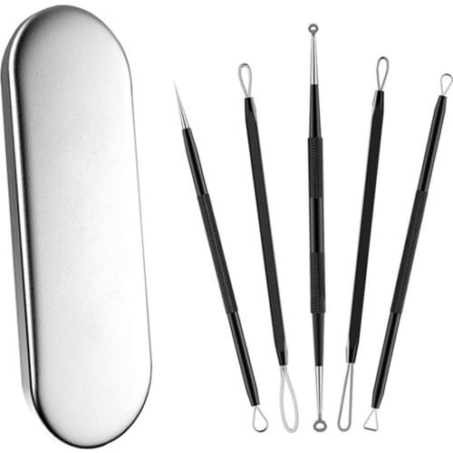 Practical Multifunctional Ergonomic Design Facial Care Acne Needle Blackhead Removal Acne Needle Beauty Tool