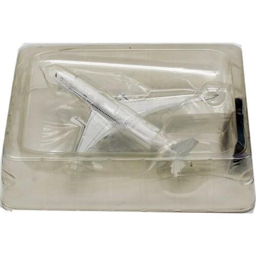 Diecast 1:400 Scale A350-900 Blank White Prototype Planes Airplanes Airlines Alloy Aircraft Collectible Model Toys Souvenir
