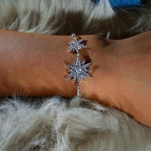 Fashion Rice character Bracelet Diamond cz Silver Colors Iced out Chain Party Wedding bracelet for women Men Jewelry Gift