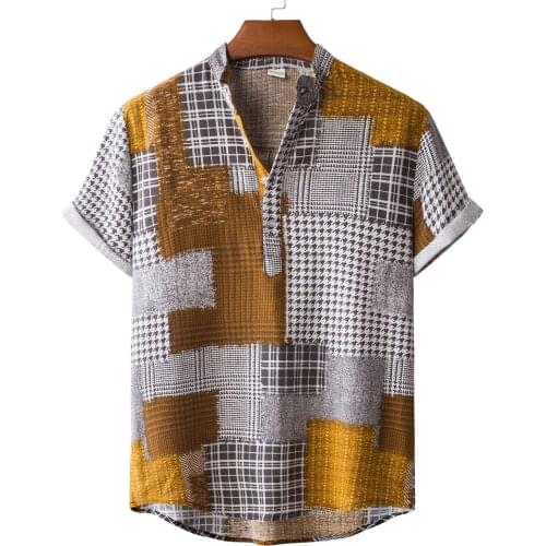 Floral Hawaiian Shirt Mens 2021 Summer Short Sleeve Quick Dry Beach Wear Casual Button Down Vacation Clothing Loose Homme