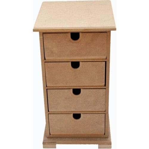 Baykon Mdf Flat-Roofed Jewelry Cabinet 24 X13 cm
