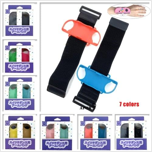 Adjustable Game Wrist Band Armband for Nintend Switch JoyCon Controller Elastic Strap Wristband Hand Strap Just Dance-Compatible