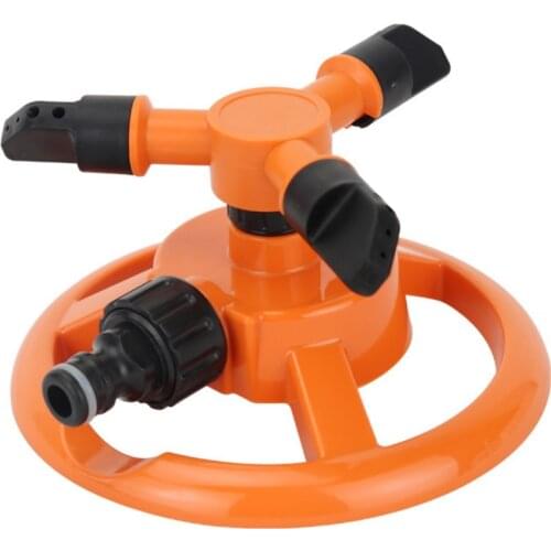 Garden Sprinklers 360 Rotating Automatic Watering Grass Lawn Water Sprinkler 3 Arms Nozzles Large Area Garden Irrigation Tools