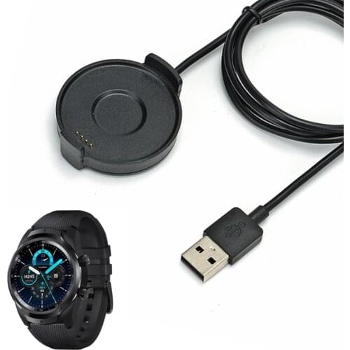 Smartwatch Dock Charger Adapter USB Charging Cable for Ticwatch Pro /2020/4G LTE Sport Smart Watch Power Charge Accessories
