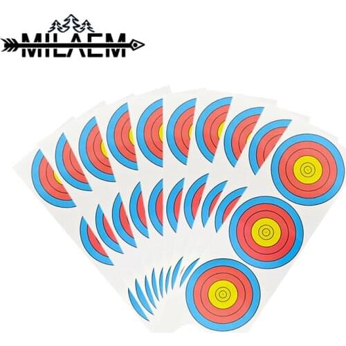 15 Pcs Archery PVC Target Paper 63cmX22cm Precision Shooting Recurve Compound Bow And Arrow Outdoor Sports Shooting Accessories