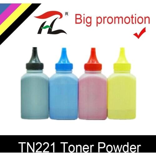 HTL 4pcs Compatible Color Toner Powder For Brother TN221 TN225 TN241 TN245 TN251 TN255 TN261 TN265 TN281 TN285 TN291 TN295