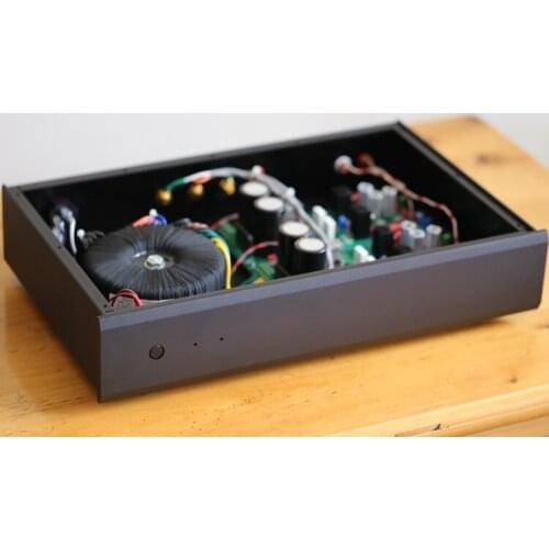 NEW copy study NAP200 circuit Power Amplifier AMP 75W*2(8ohms);150W*2(4ohms) Dual channel rear stageamplifier silver or black