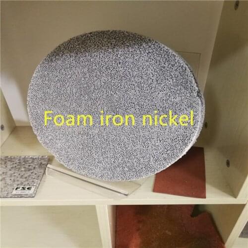 Foam iron nickel 2mm/Porous metal foam iron/Electrode battery iron nickel mesh/3D mesh foamed iron-nickel