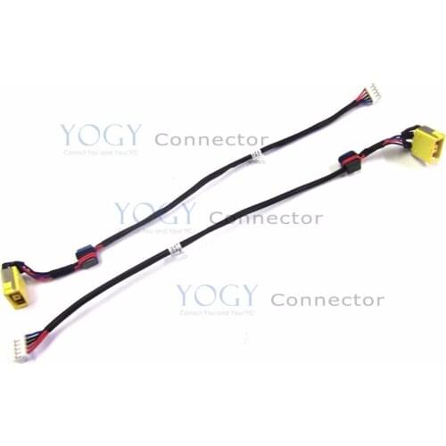 1pcs 17cm Laptop Power dc jack connector with cable fit for Lenovo G500S G505S series dc socket port