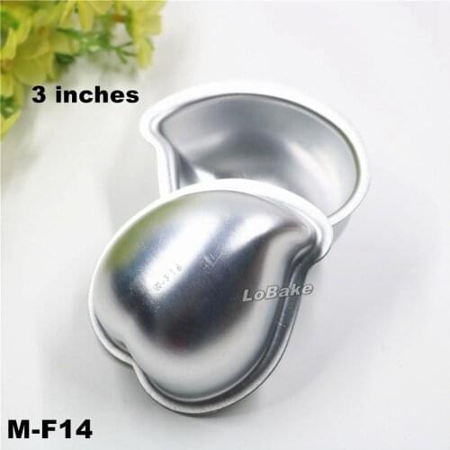 10pcs/lot) 3 inches little peach shape anodising aluminium alloy tart moulds cupcake liners small mousse cake pans cocina tools