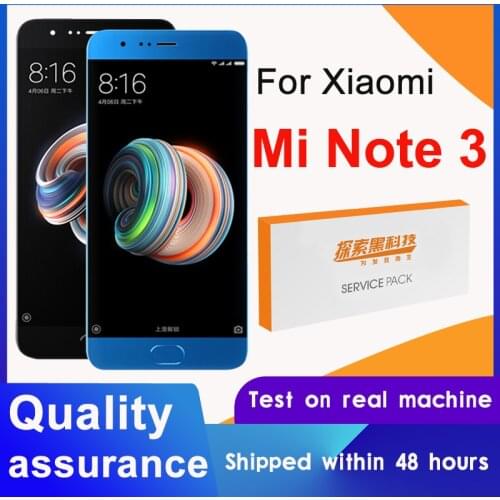 100% Tested 5.5" Display Replacement For Xiaomi Mi Note 3 LCD Touch Screen Digitizer Assembly For Xiaomi Mi note3 LCD Screen